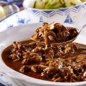 Hert In Rode Portsaus (reclame)