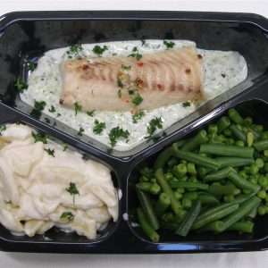 Roodbaars, Provençaalse aardappeltjes en broccoli (Reclame)
