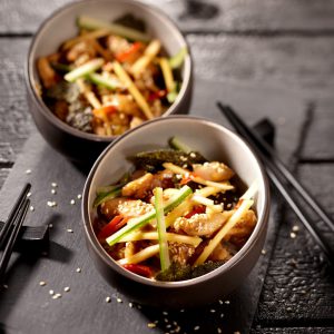 Gemarineerde kippendijen