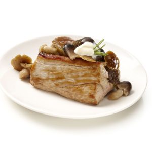 Varkenshaas champignonsaus